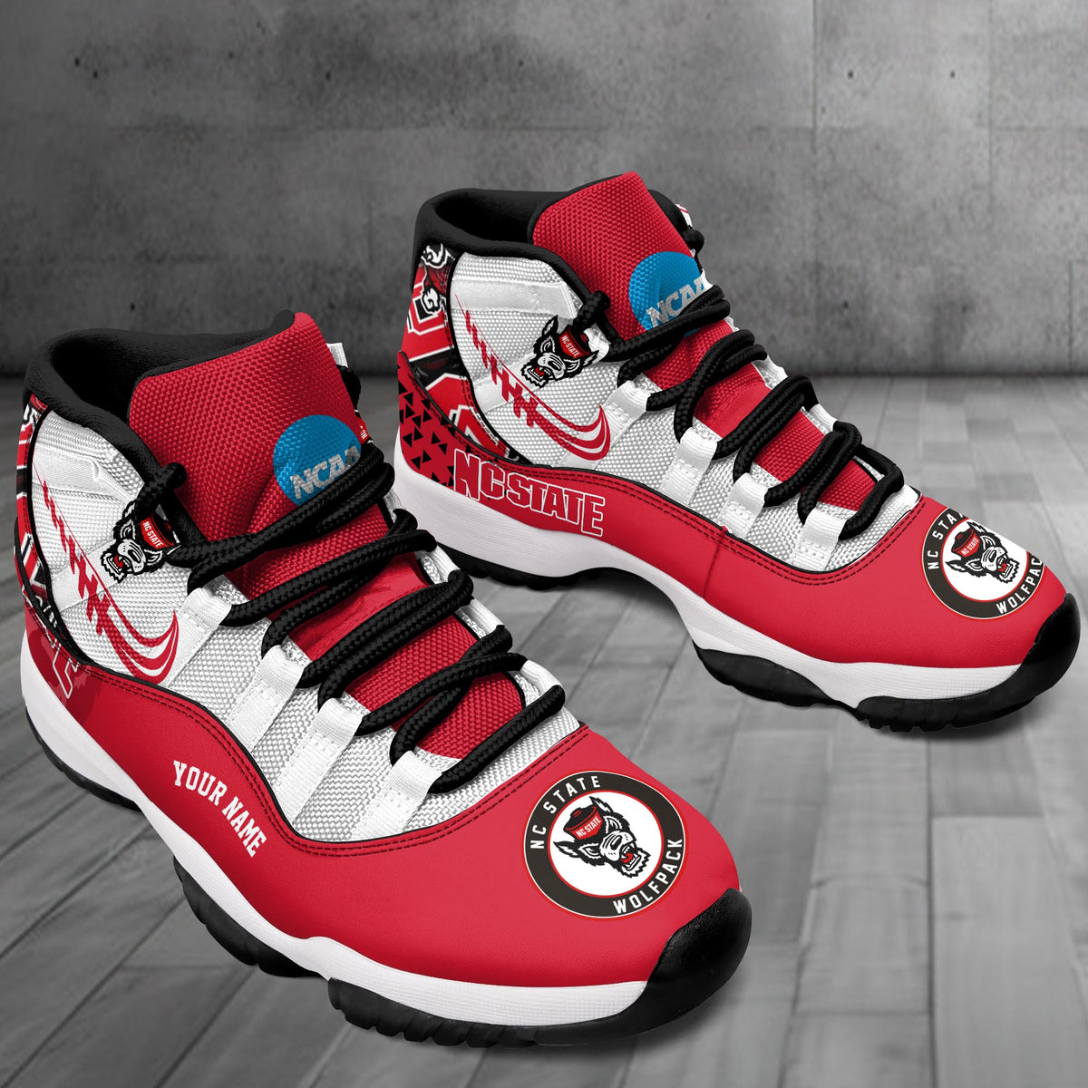 Footwearstorm NC State Wolfpack AJ11 Sneakers Shoes For Men And Women 2309295
