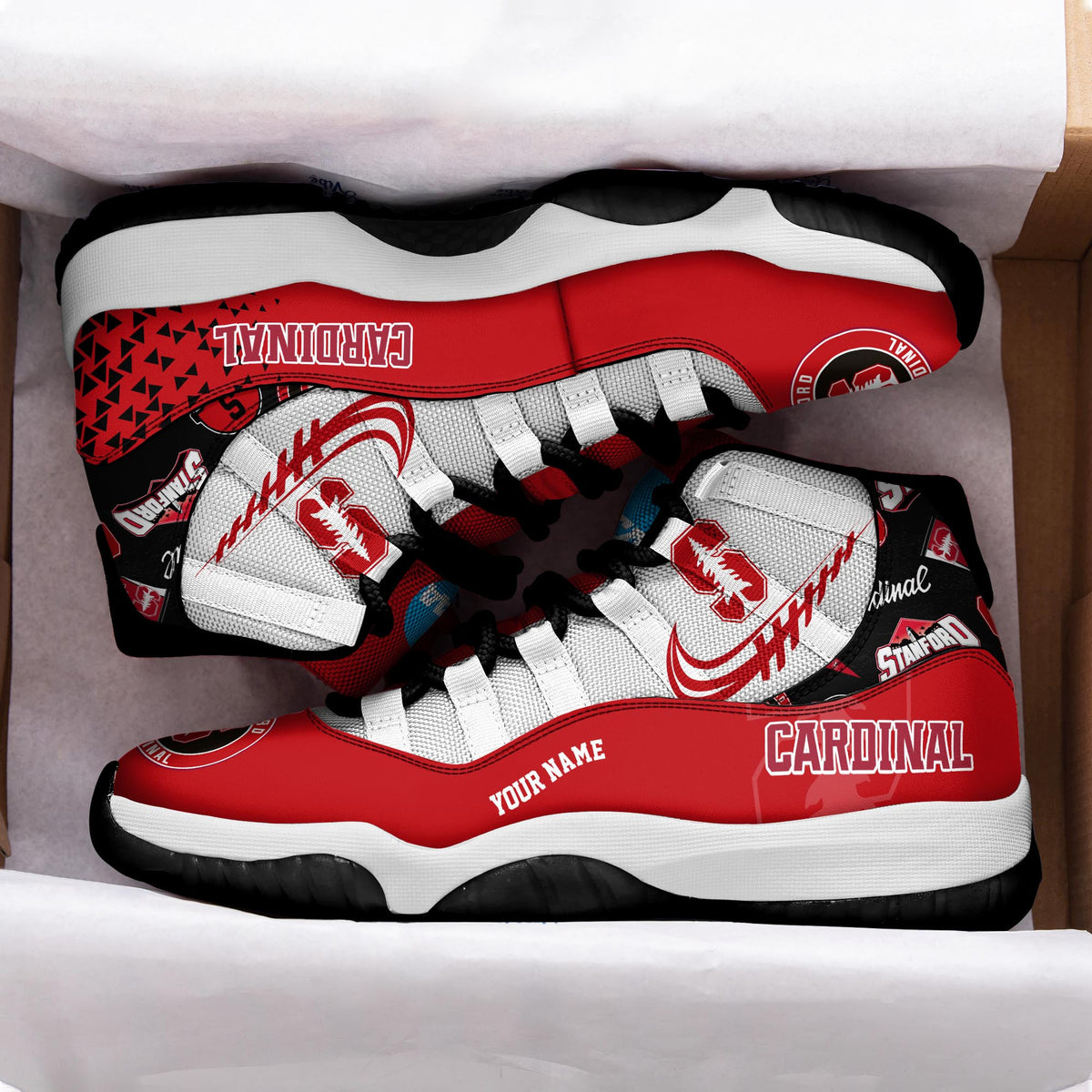 Footwearstorm Stanford Cardinal AJ11 Sneakers Shoes For Men And Women 2309293