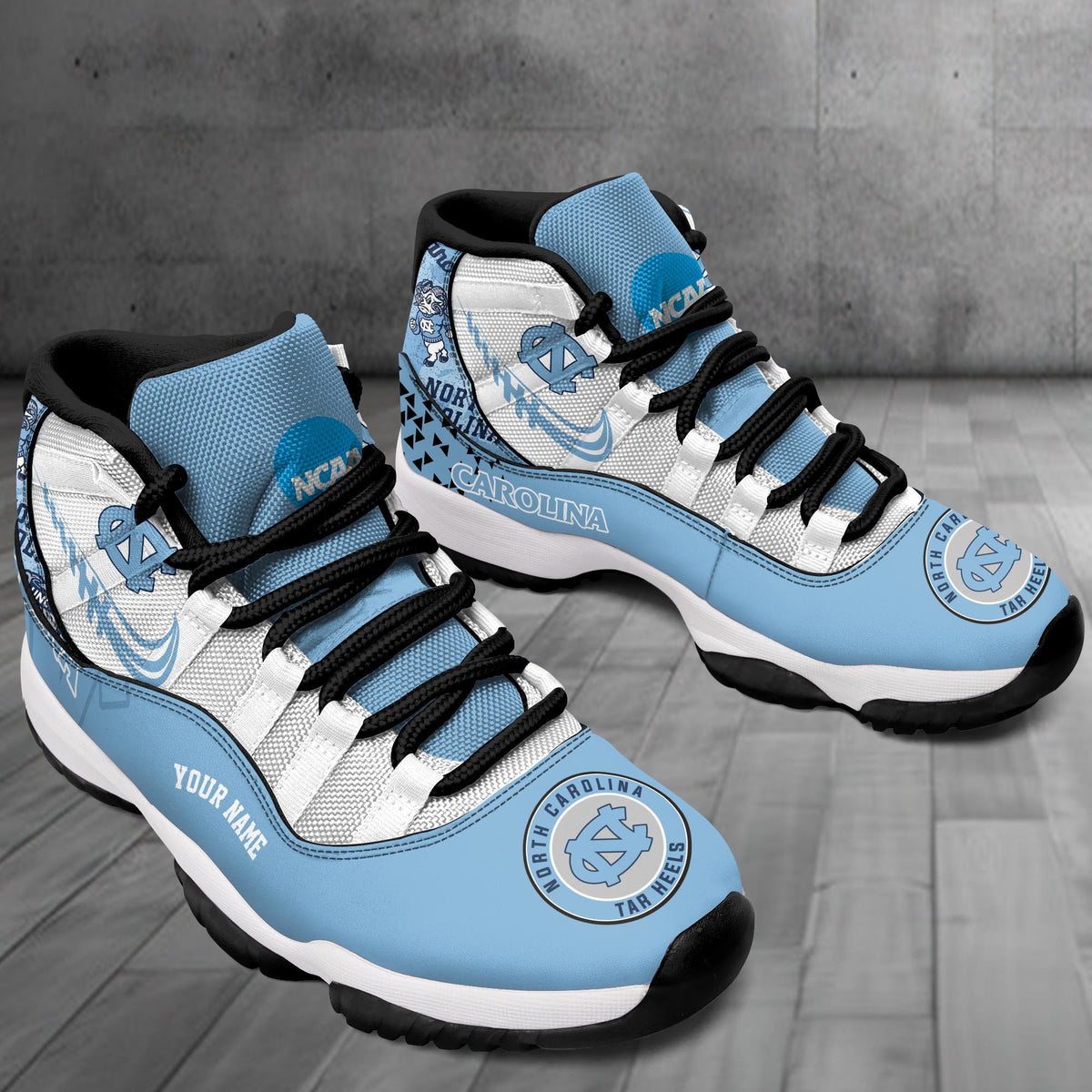Footwearstorm North Carolina Tar Heels AJ11 Sneakers Shoes For Men And Women 2309296