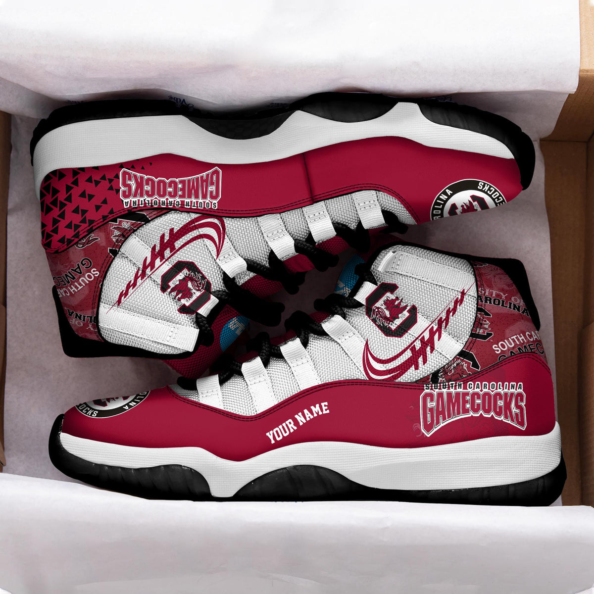 Footwearstorm South Carolina Gamecocks AJ11 Sneakers Shoes For Men And Women 2309282