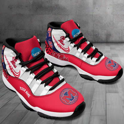 Footwearstorm Ole Miss Rebels AJ11 Sneakers Shoes For Men And Women 2309279
