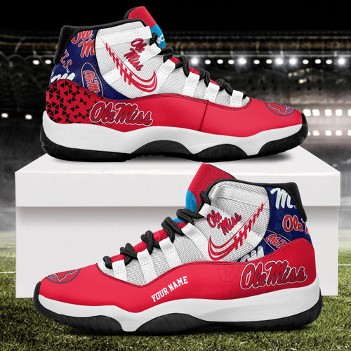 Footwearstorm Ole Miss Rebels AJ11 Sneakers Shoes For Men And Women 2309279