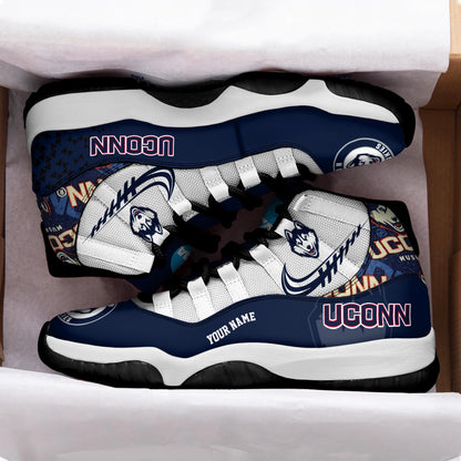 Footwearstorm Uconn Huskies AJ11 Sneakers Shoes For Men And Women 2309273