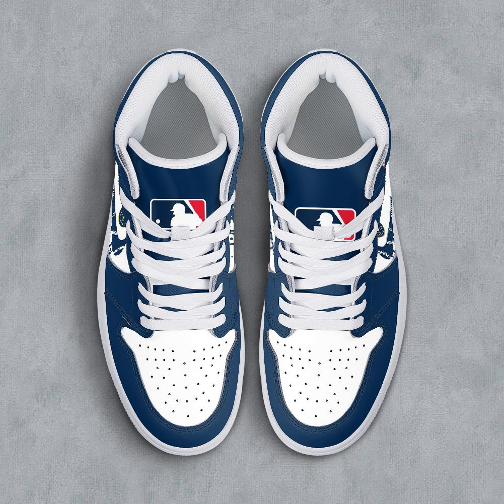 Footwearstorm Milwaukee Brewers AJ1 High Sneakers Shoes For Men And Women 300935