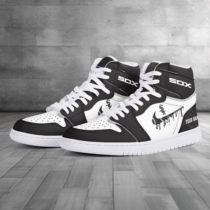 Footwearstorm Chicago White Sox AJ1 High Sneakers Shoes For Men And Women 300958