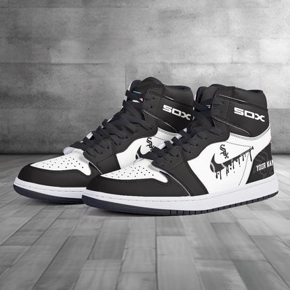 Footwearstorm Chicago White Sox AJ1 High Sneakers Shoes For Men And Women 300958