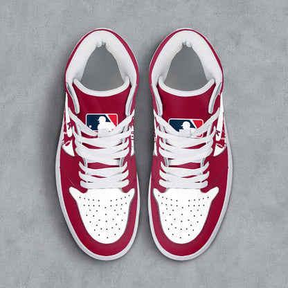 Footwearstorm Los Angeles Angels AJ1 High Sneakers Shoes For Men And Women 300960