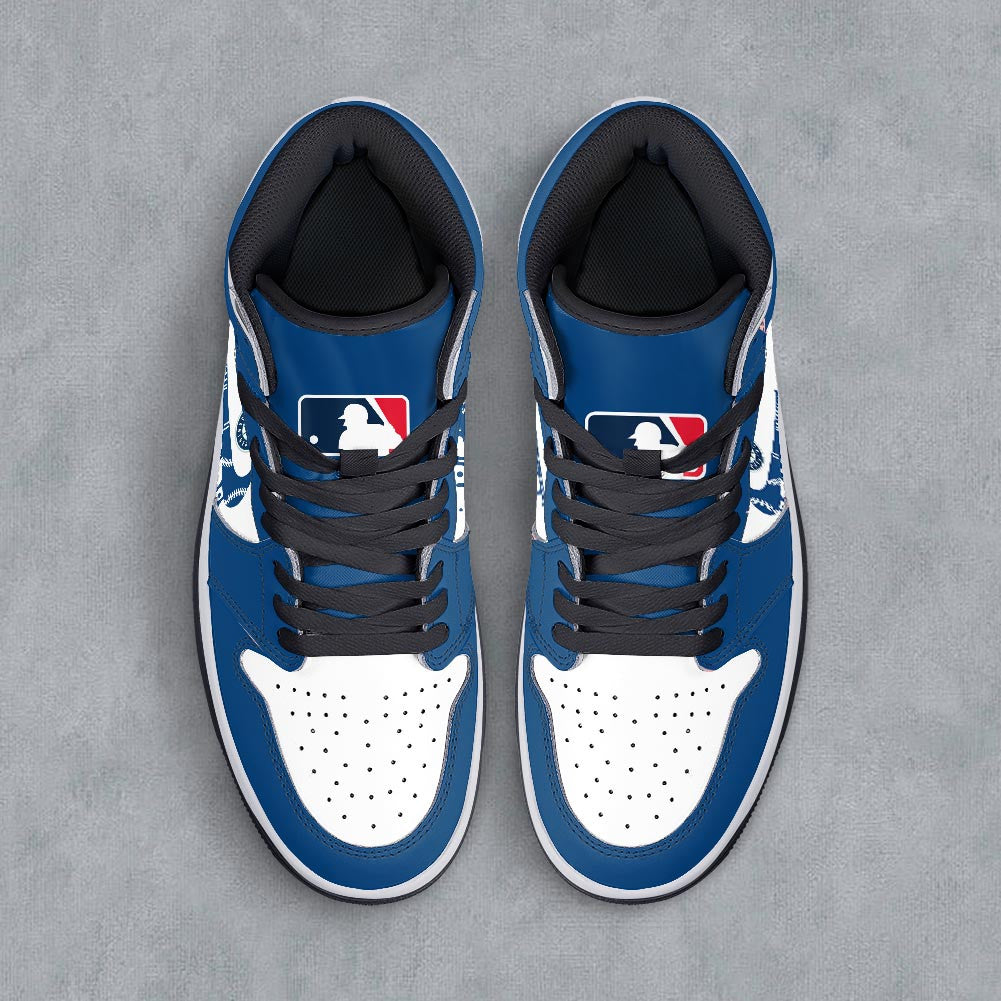 Footwearstorm Seattle Mariners AJ1 High Sneakers Shoes For Men And Women 300956