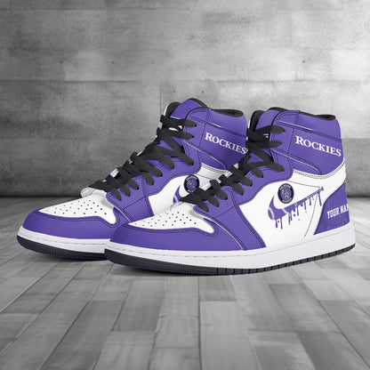 Footwearstorm Colorado Rockies AJ1 High Sneakers Shoes For Men And Women 300955