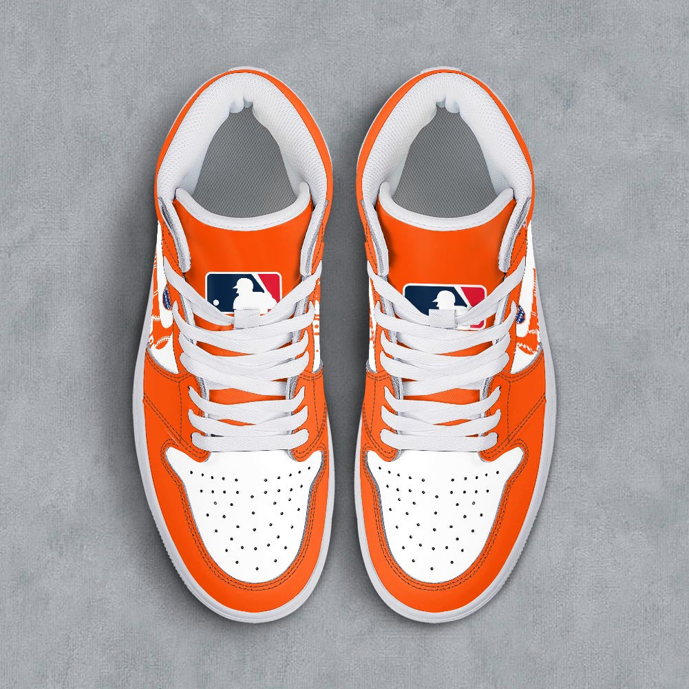 Footwearstorm New York Mets AJ1 High Sneakers Shoes For Men And Women 300954