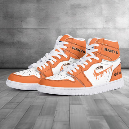 Footwearstorm San Francisco Giants AJ1 High Sneakers Shoes For Men And Women 300944