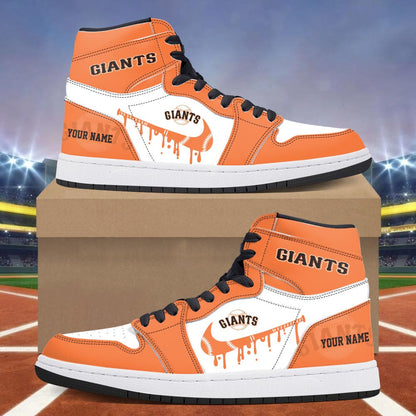 Footwearstorm San Francisco Giants AJ1 High Sneakers Shoes For Men And Women 300944