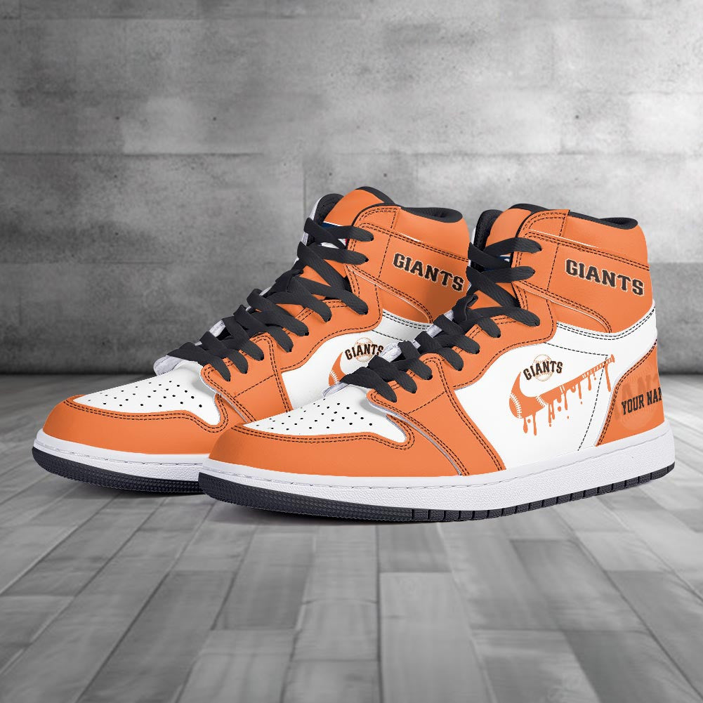 Footwearstorm San Francisco Giants AJ1 High Sneakers Shoes For Men And Women 300944