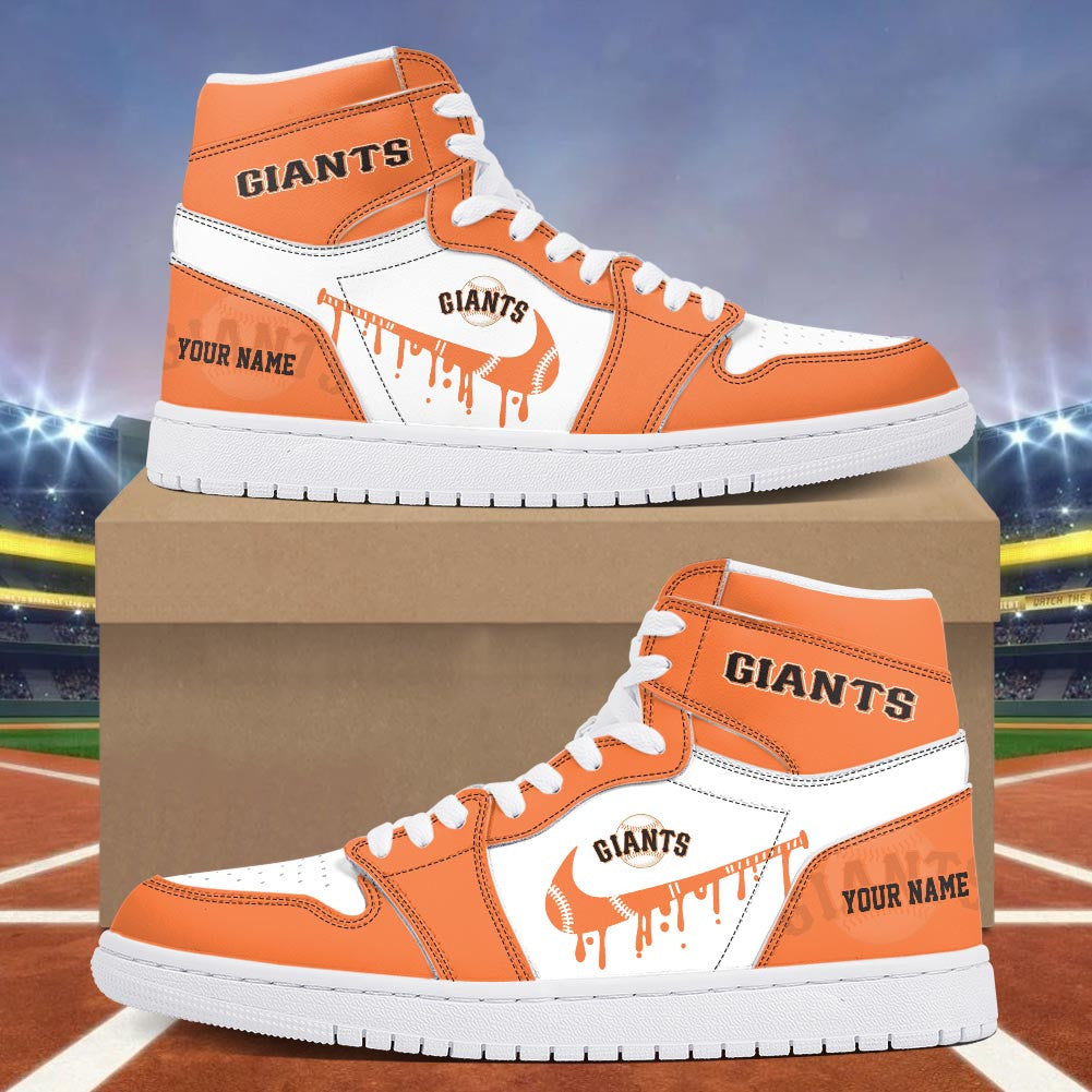 Footwearstorm San Francisco Giants AJ1 High Sneakers Shoes For Men And Women 300944