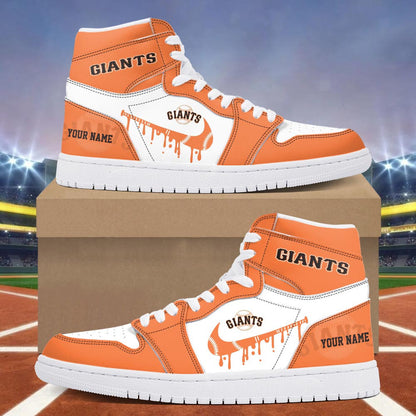 Footwearstorm San Francisco Giants AJ1 High Sneakers Shoes For Men And Women 300944