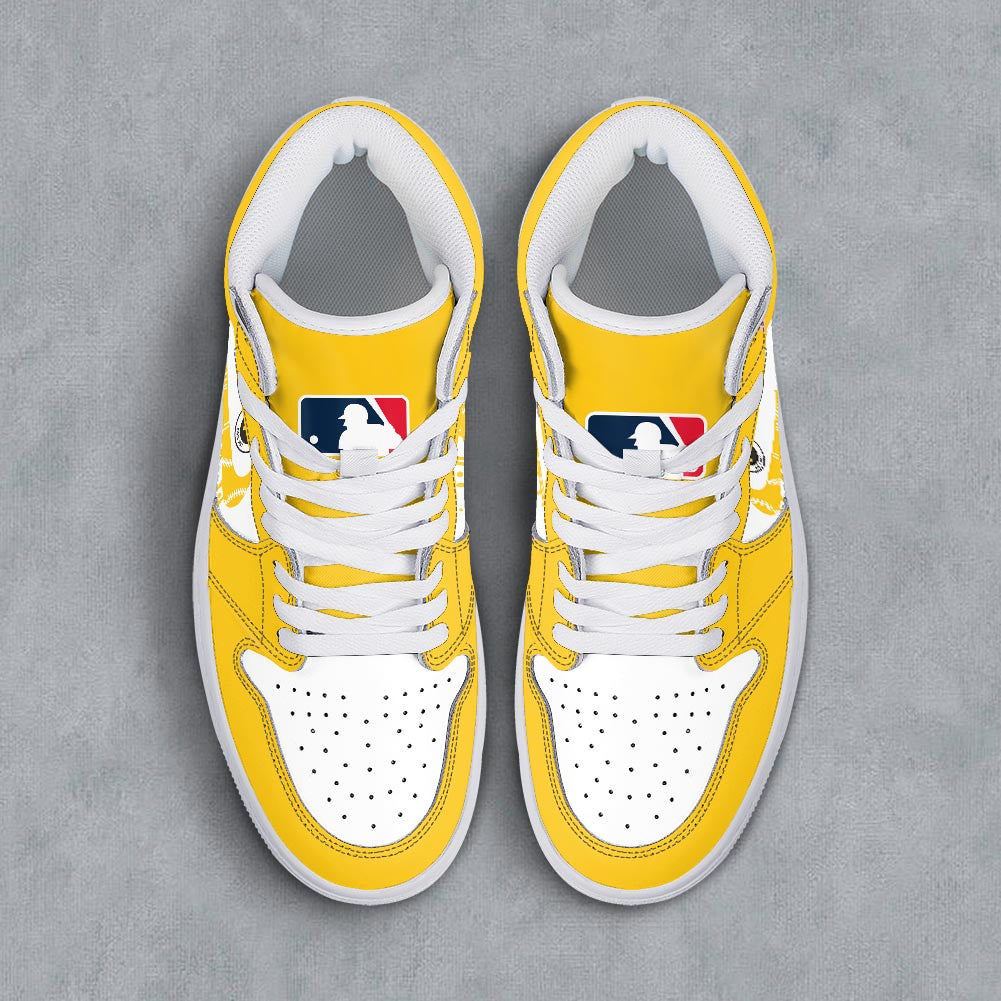 Footwearstorm Pittsburgh Pirates AJ1 High Sneakers Shoes For Men And Women 300941
