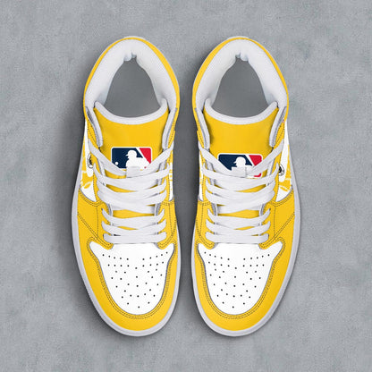 Footwearstorm Pittsburgh Pirates AJ1 High Sneakers Shoes For Men And Women 300941