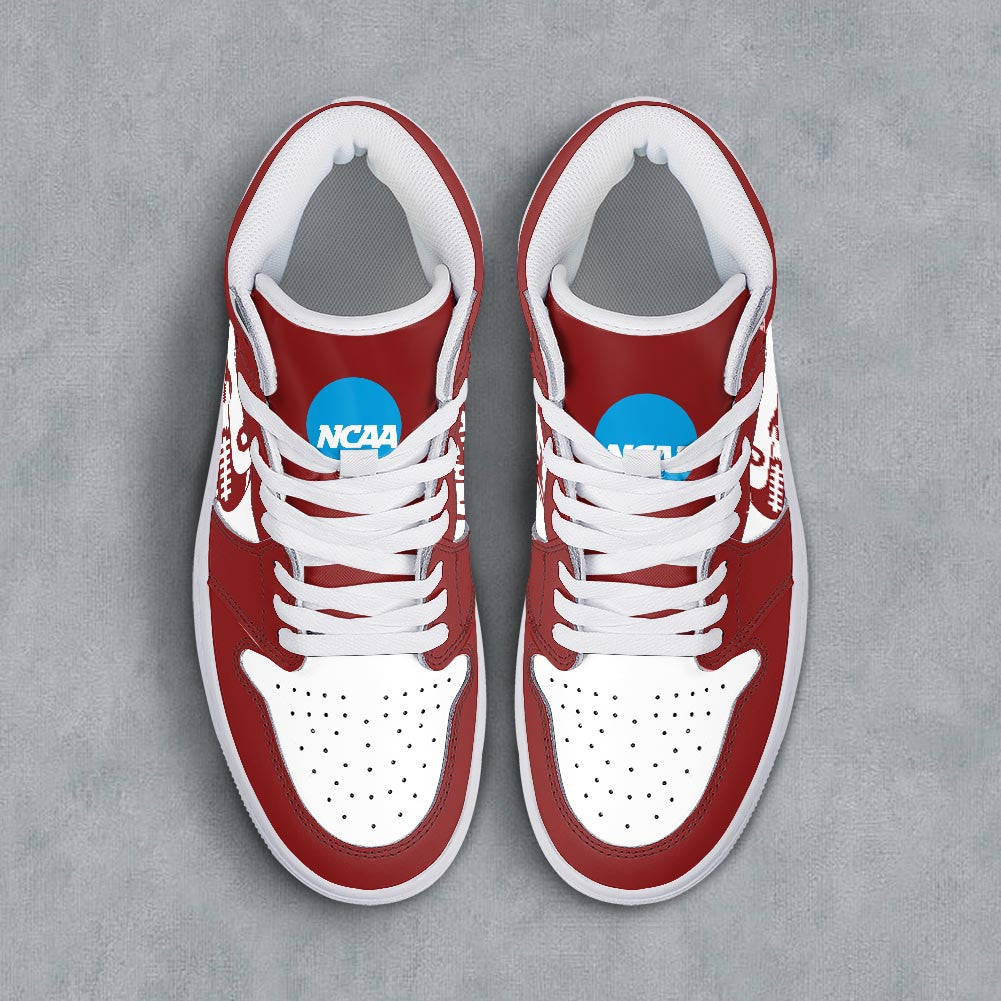 Footwearstorm Oklahoma Sooners AJ1 High Sneakers Shoes For Men And Women 3009299