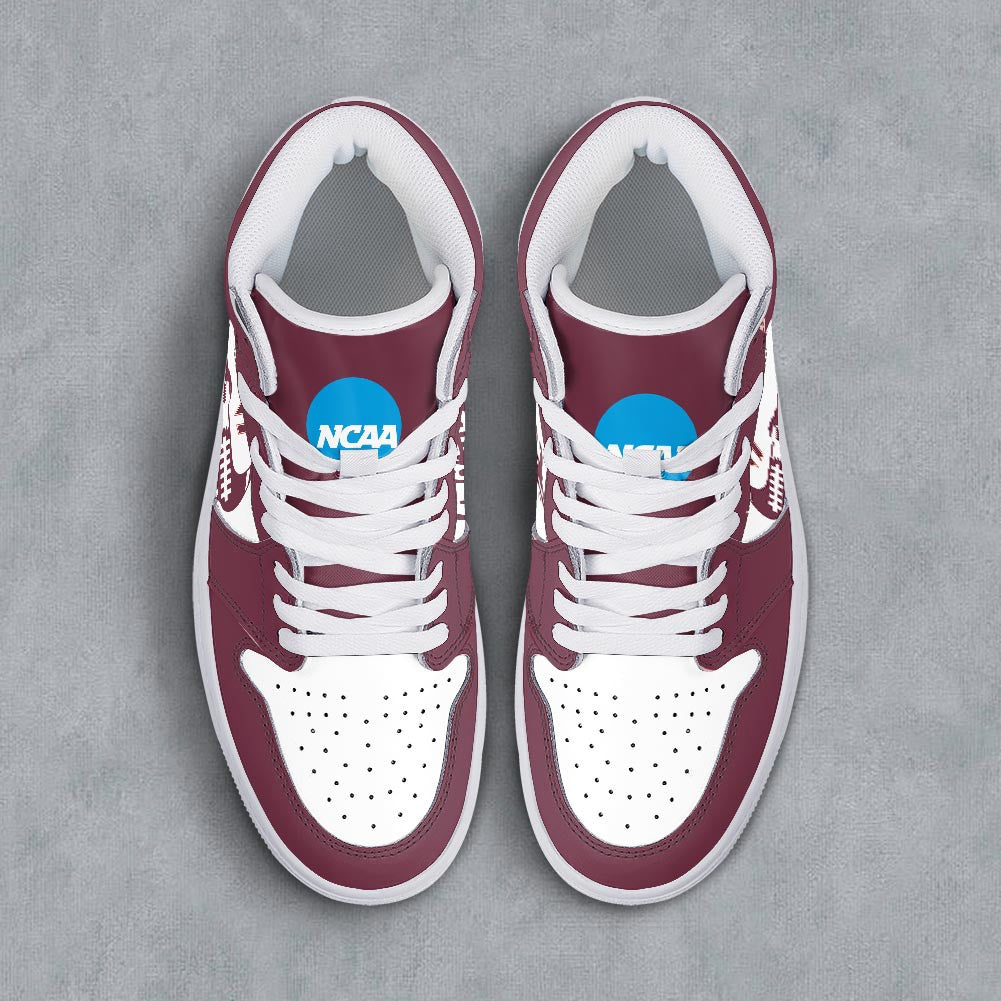 Footwearstorm Virginia Tech Hokies AJ1 High Sneakers Shoes For Men And Women 3009292