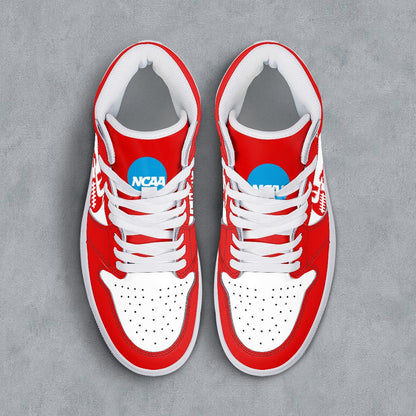 Footwearstorm Nebraska Cornhuskers AJ1 High Sneakers Shoes For Men And Women 3009300