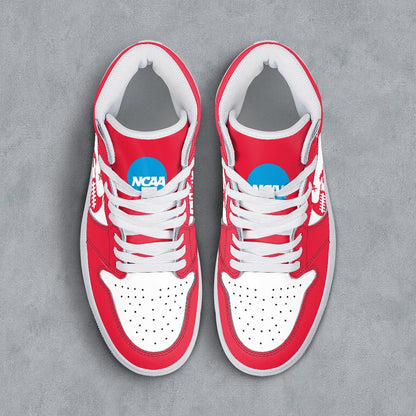Footwearstorm SMU Mustangs AJ1 High Sneakers Shoes For Men And Women 3009295