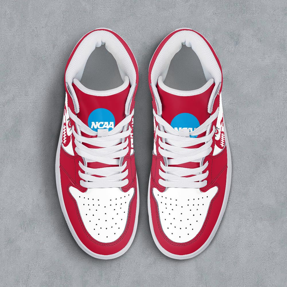 Footwearstorm Ohio State Buckeyes AJ1 High Sneakers Shoes For Men And Women 3009290