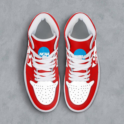 Footwearstorm Texas Tech Red Raiders AJ1 High Sneakers Shoes For Men And Women 3009285