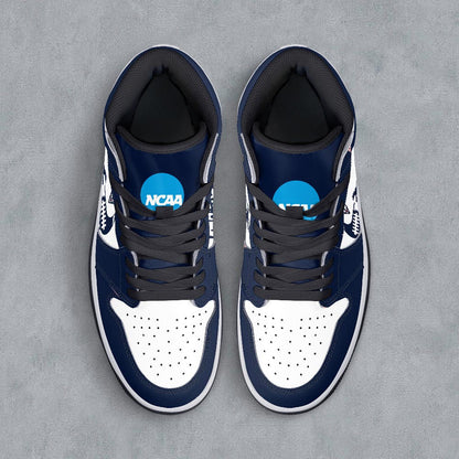 Footwearstorm Uconn Huskies AJ1 High Sneakers Shoes For Men And Women 3009274