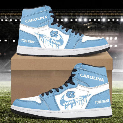 Footwearstorm North Carolina Tar Heels AJ1 High Sneakers Shoes For Men And Women 3009270