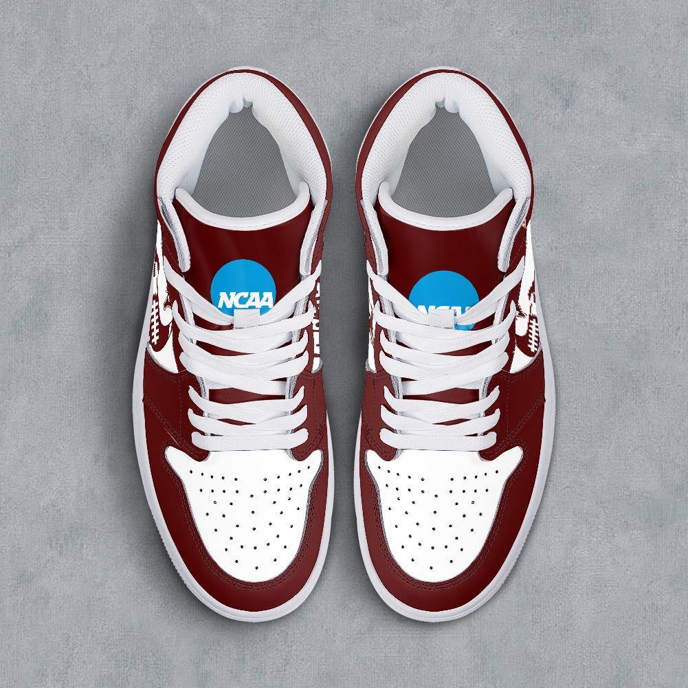 Footwearstorm Texas A&M Aggies AJ1 High Sneakers Shoes For Men And Women 3009269