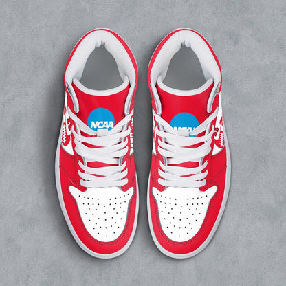 Footwearstorm Rutgers Scarlet Knights AJ1 High Sneakers Shoes For Men And Women 3009253