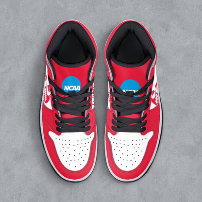 Footwearstorm Ole Miss Rebels AJ1 High Sneakers Shoes For Men And Women 3009255