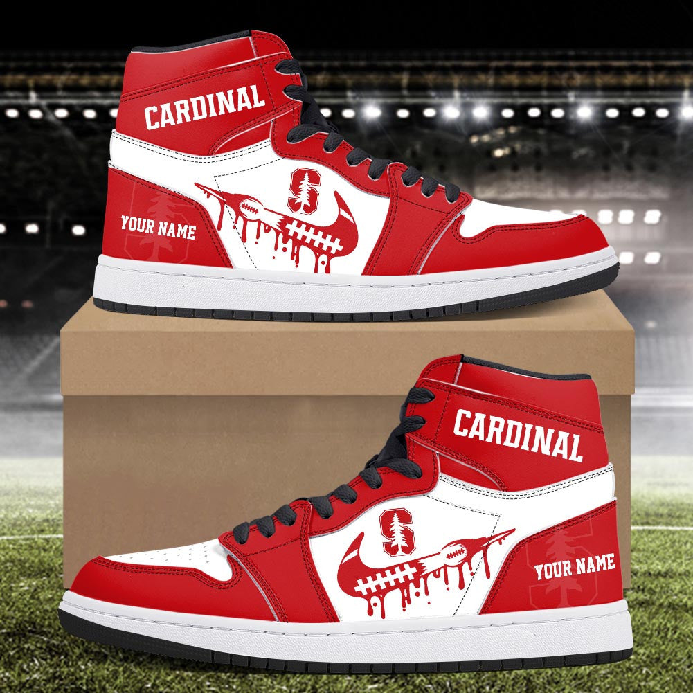 Footwearstorm Stanford Cardinal AJ1 High Sneakers Shoes For Men And Women 3009251