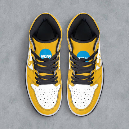 Footwearstorm West Virginia Mountaineers AJ1 High Sneakers Shoes For Men And Women 3009234