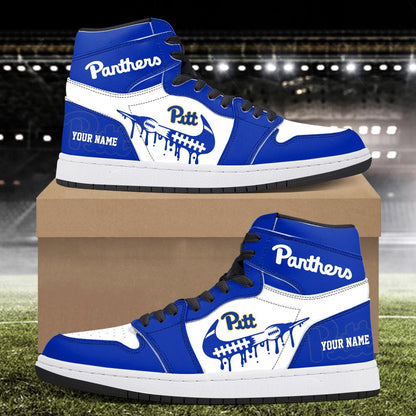 Footwearstorm Pittsburgh Panthers AJ1 High Sneakers Shoes For Men And Women 3009231