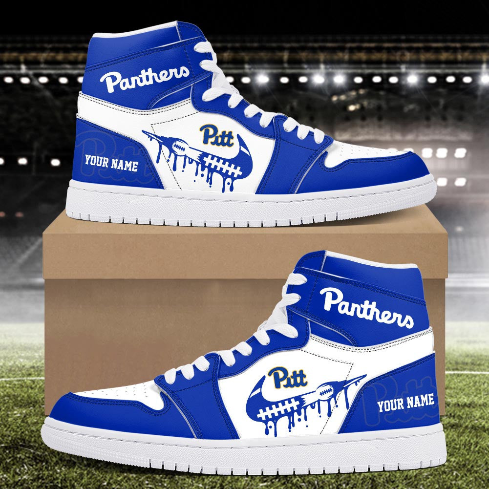 Footwearstorm Pittsburgh Panthers AJ1 High Sneakers Shoes For Men And Women 3009231