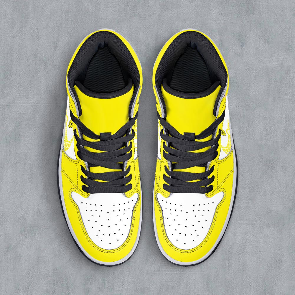 Footwearstorm Ferrari AJ1 High Sneakers Shoes For Men And Women 3009206