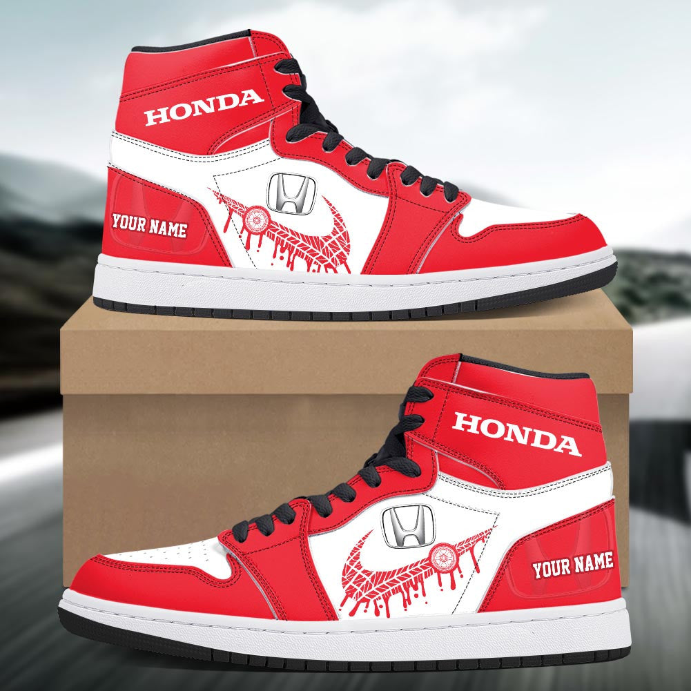 Footwearstorm Honda AJ1 High Sneakers Shoes For Men And Women 3009214