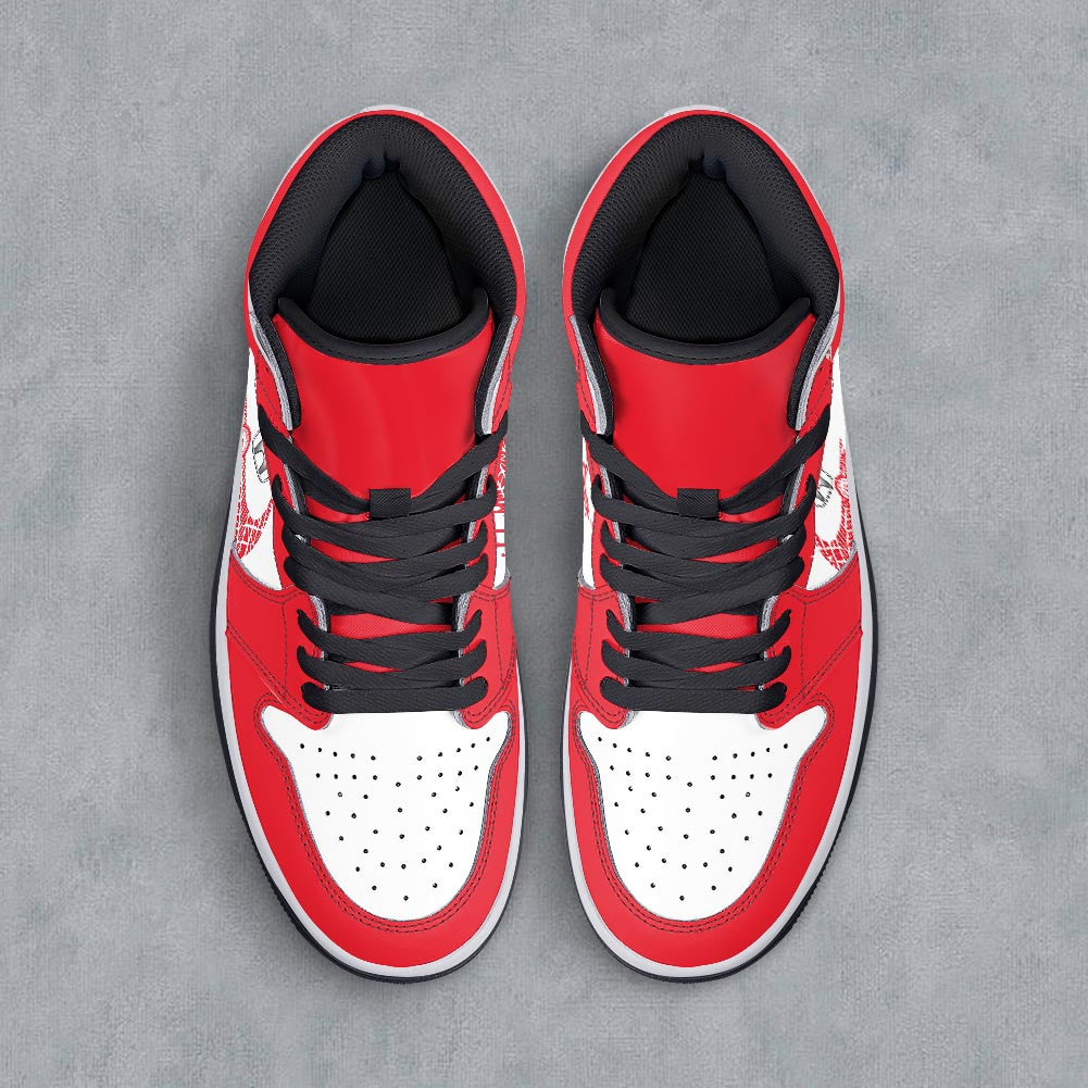 Footwearstorm Honda AJ1 High Sneakers Shoes For Men And Women 3009214