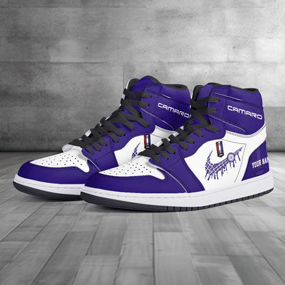 Footwearstorm Chevrolet Camaro AJ1 High Sneakers Shoes For Men And Women 3009208
