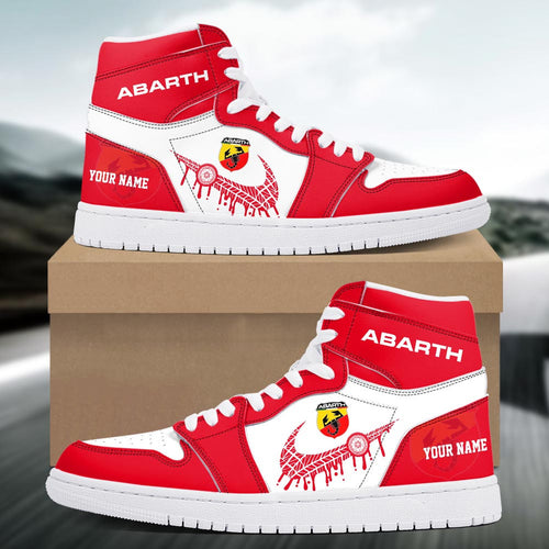 Footwearstorm Abarth AJ1 High Sneakers Shoes For Men And Women 3009196