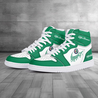 Footwearstorm Alfa Romeo AJ1 High Sneakers Shoes For Men And Women 3009200