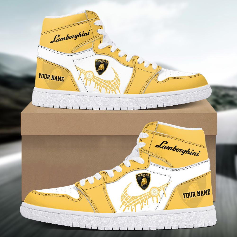 Footwearstorm Lamborghini AJ1 High Sneakers Shoes For Men And Women 3009194
