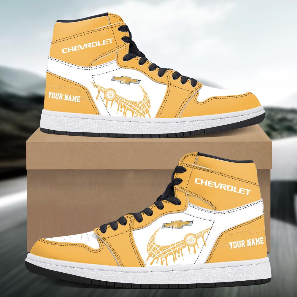 Footwearstorm Chevrolet AJ1 High Sneakers Shoes For Men And Women 3009187
