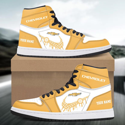 Footwearstorm Chevrolet AJ1 High Sneakers Shoes For Men And Women 3009187