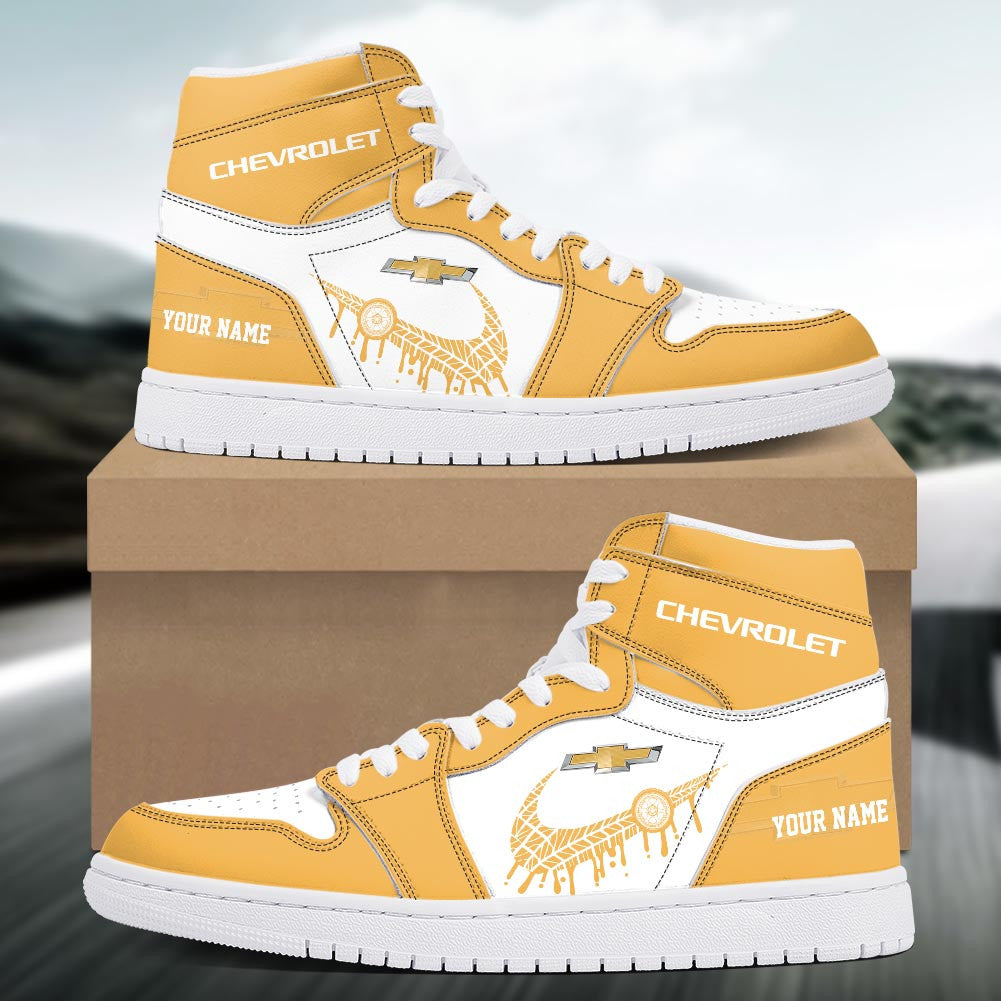 Footwearstorm Chevrolet AJ1 High Sneakers Shoes For Men And Women 3009187