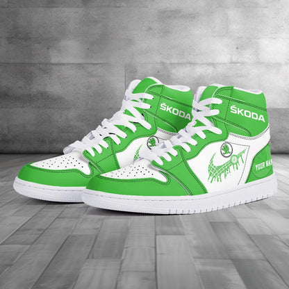 Footwearstorm Skoda AJ1 High Sneakers Shoes For Men And Women 3009195