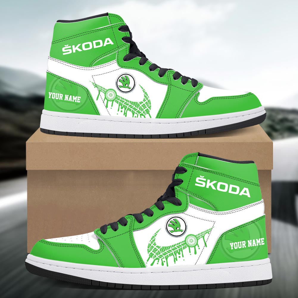 Footwearstorm Skoda AJ1 High Sneakers Shoes For Men And Women 3009195