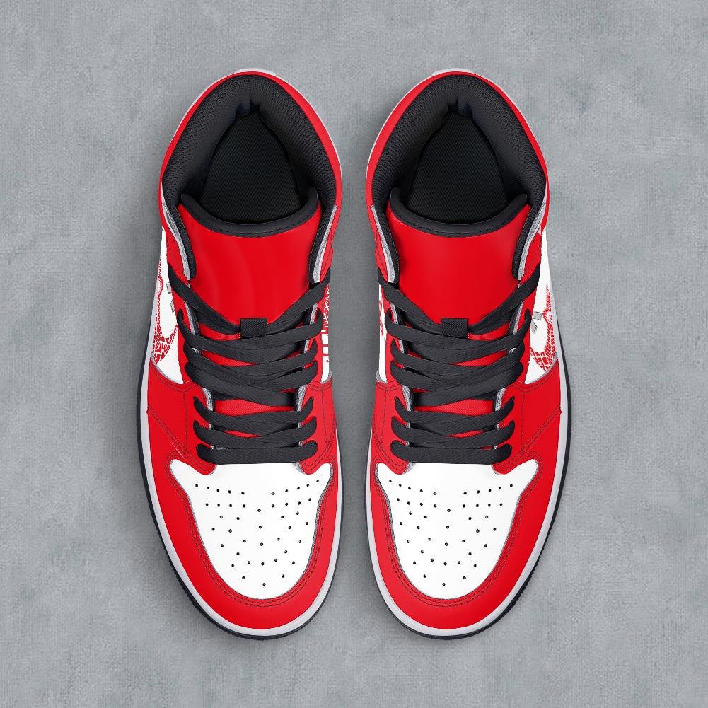 Footwearstorm Mitsubishi AJ1 High Sneakers Shoes For Men And Women 3009181