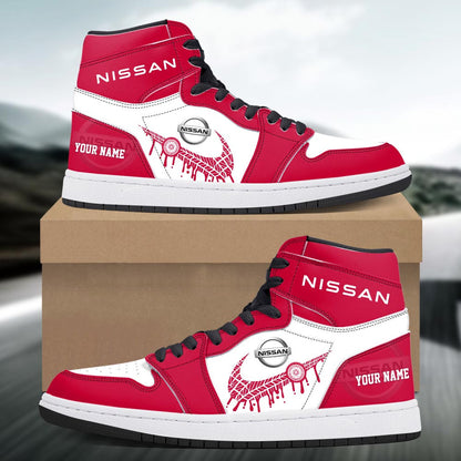 Footwearstorm Nissan AJ1 High Sneakers Shoes For Men And Women 3009162